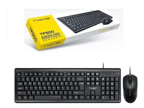 COMBO MOUSE Y TECLADO T-WOLF