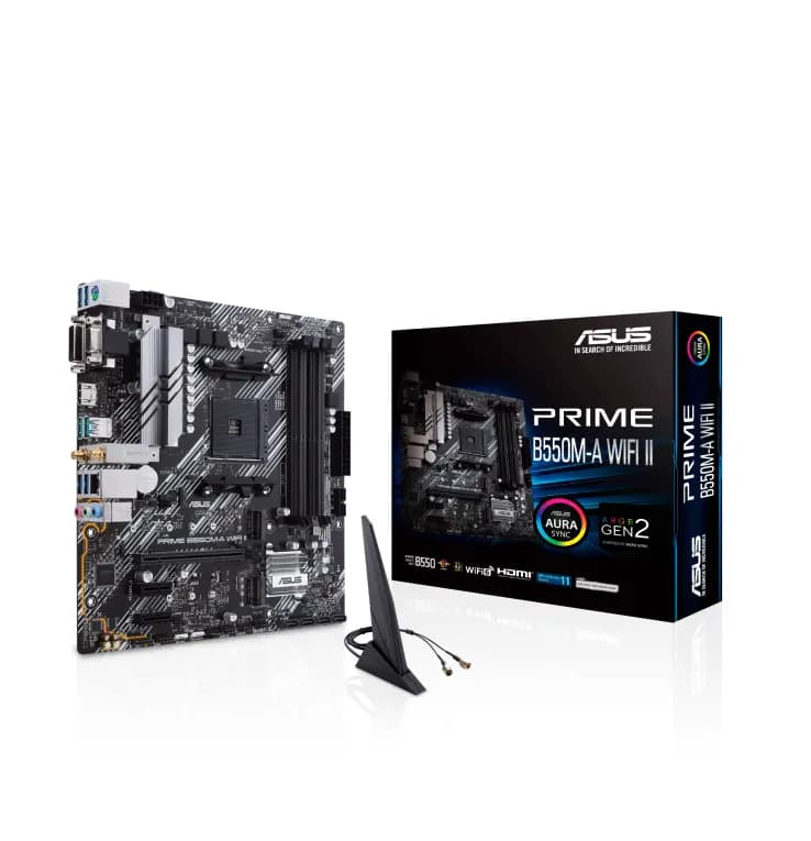 TARJETA MADRE ASUS PRIME B550M-A WIFI.
