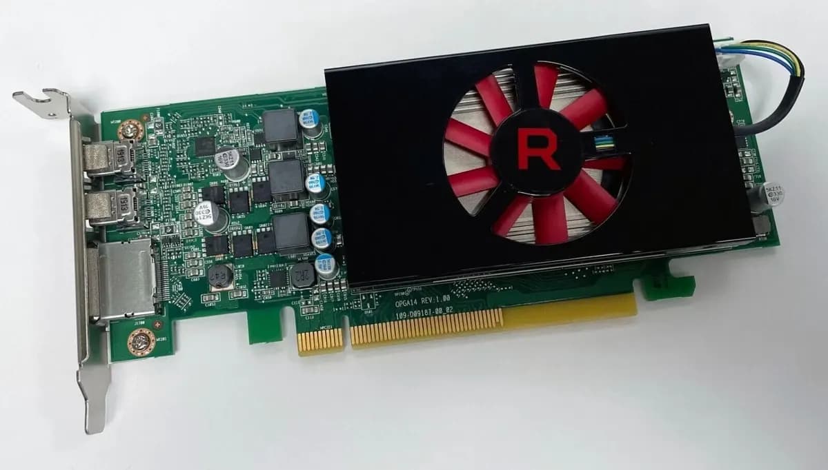 TARJETA DE VIDEO RX 550 4GB DDR5 LOW PROFILE